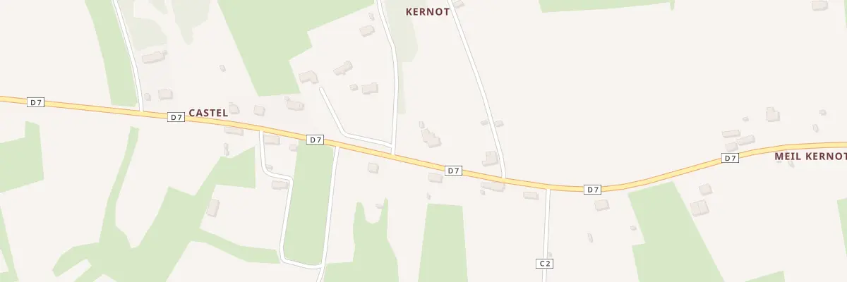 Plan du 91 Kernot à Cléden-Cap-Sizun