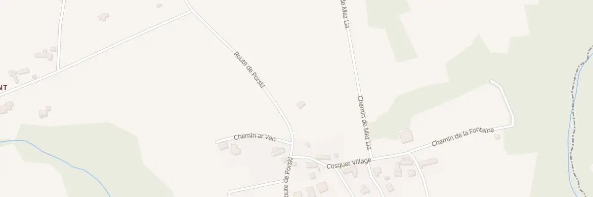 Plan du 48 Rte de Porski à Plougonvelin