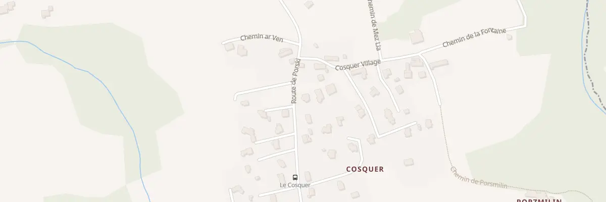 Plan du 58 Rte de Porski à Plougonvelin