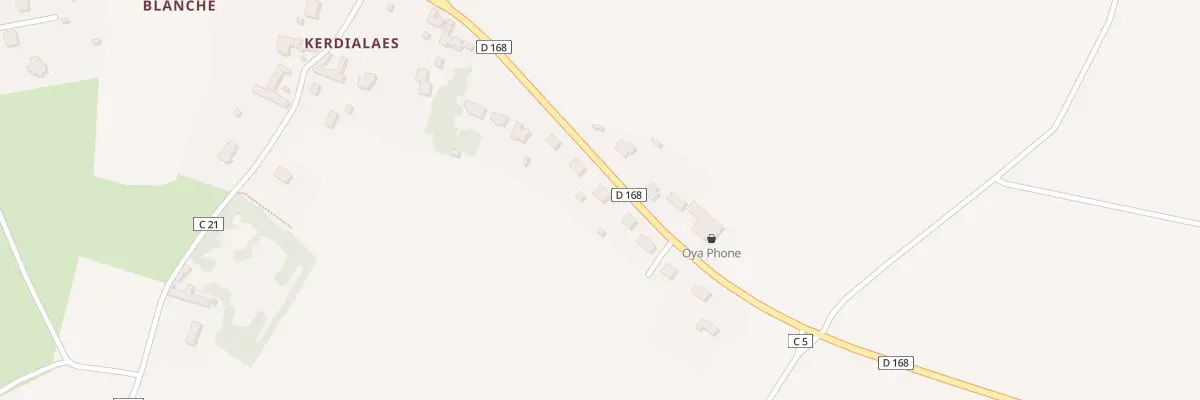 Plan du 114 Av de Portsall à Ploudalmézeau
