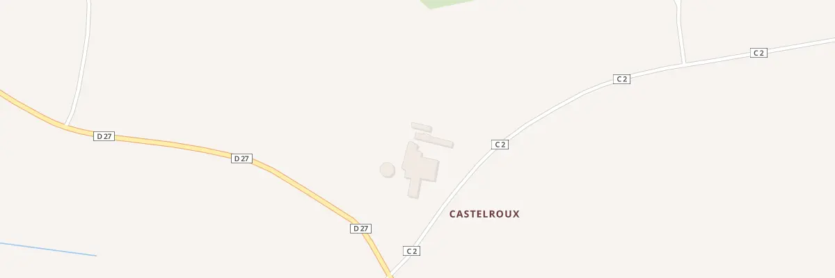 Plan du 2 Castel Roux à Brélès