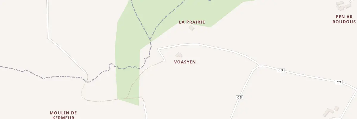 Plan du 5083 Lestodean à Brélès