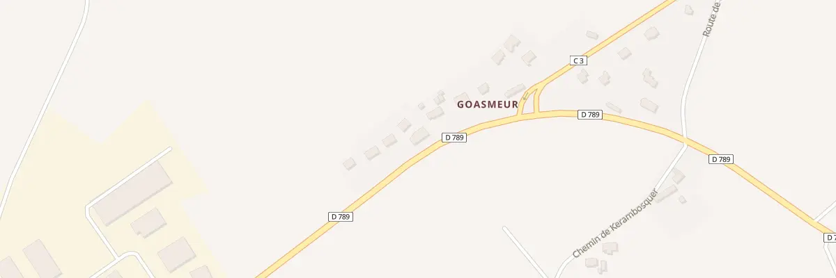 Plan du 146 Goasmeur à Plougonvelin