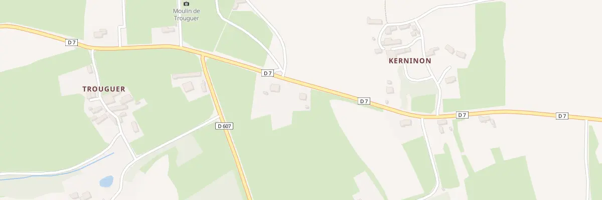 Plan du 128 Kerninon à Cléden-Cap-Sizun