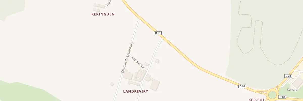Plan du 101 Landréviry à Plourin