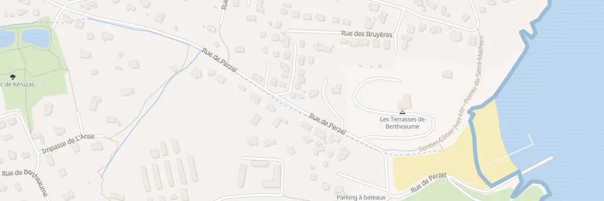 Plan du 50 Rue du Perzel à Plougonvelin