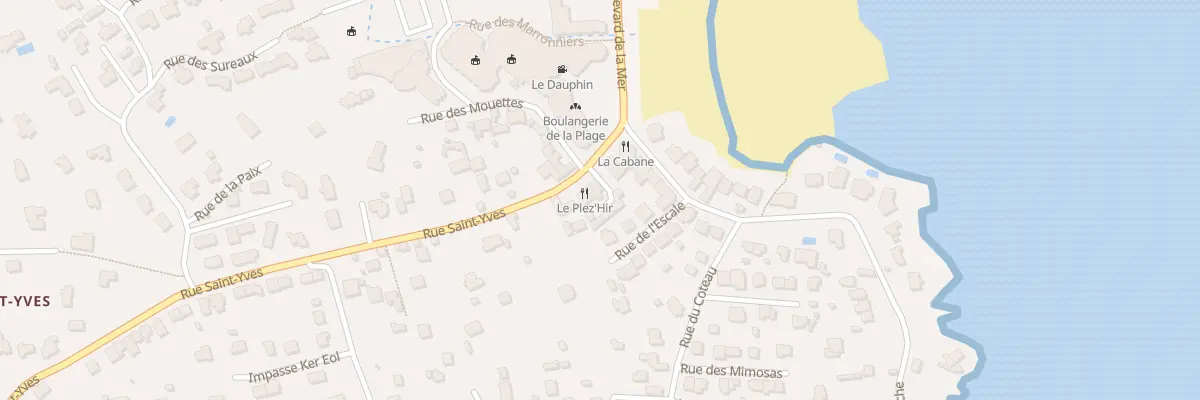 Plan du 129 Rue Saint Yves à Plougonvelin