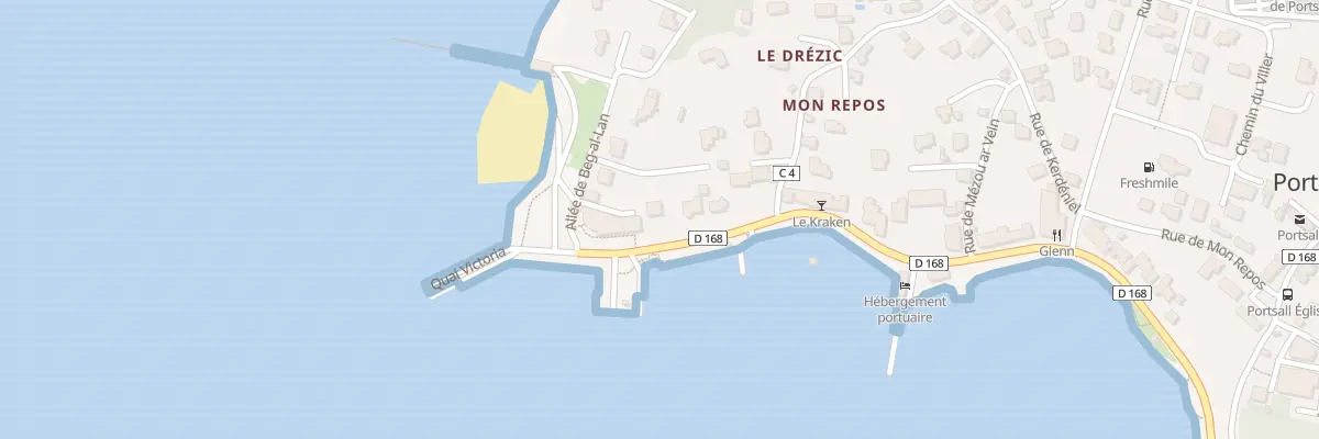 Plan du 66 Rue du Port à Ploudalmézeau