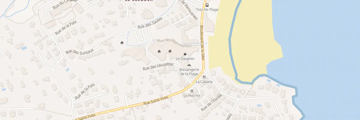 Plan du 2 Bd de la Mer à Plougonvelin