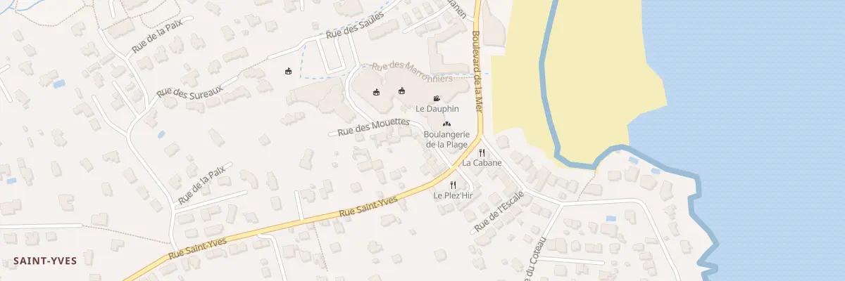Plan du 6 Rue des Mouettes à Plougonvelin