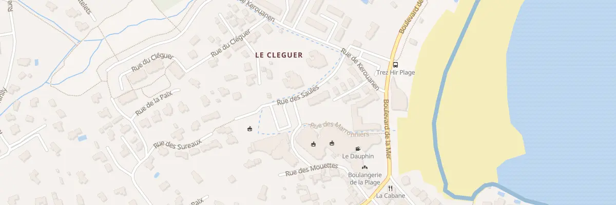 Plan du 7 Rue des Saules à Plougonvelin