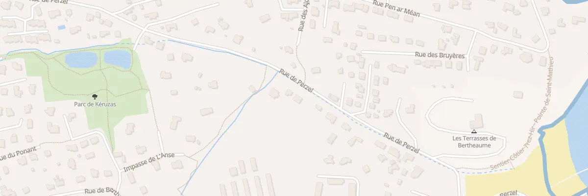 Plan du 37 Rue du Perzel à Plougonvelin