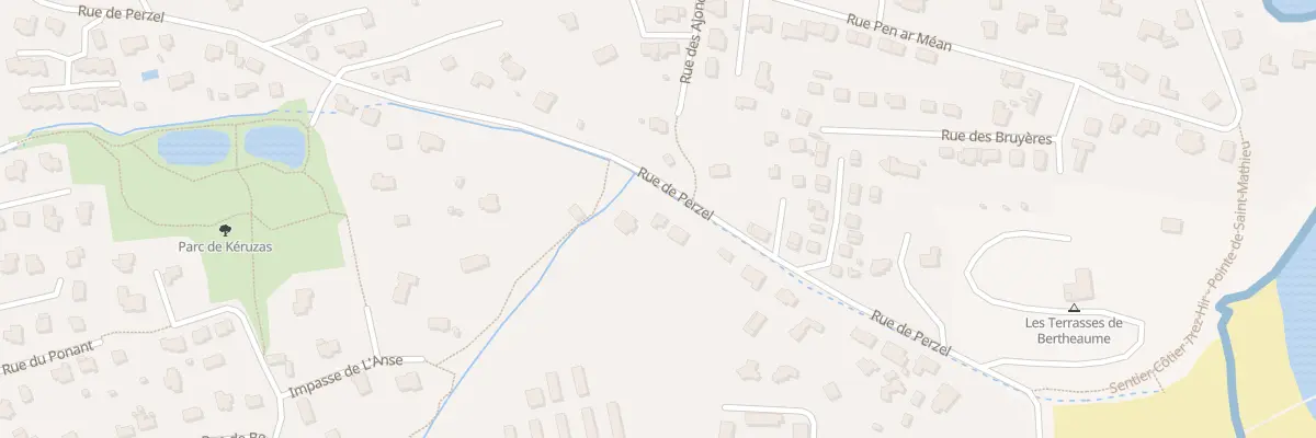 Plan du 35B Rue du Perzel à Plougonvelin