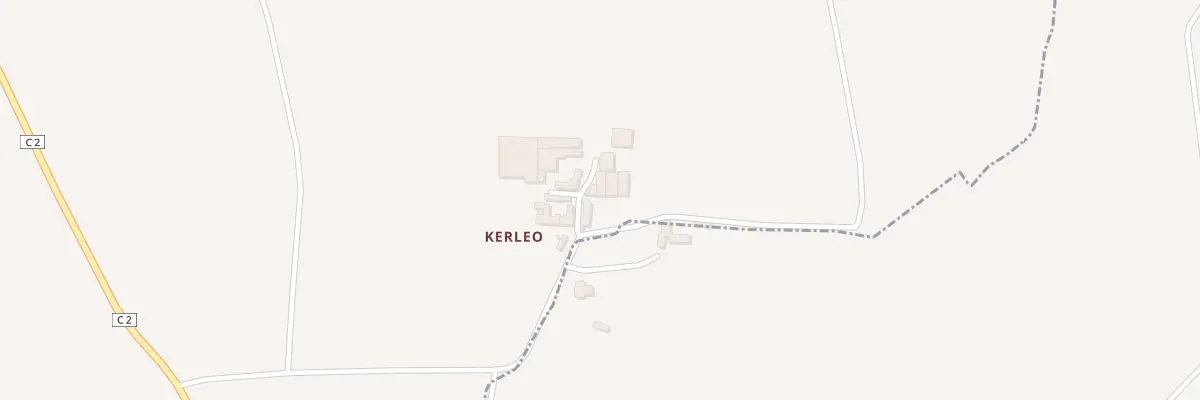 Plan du 4 Kerleo à Landunvez