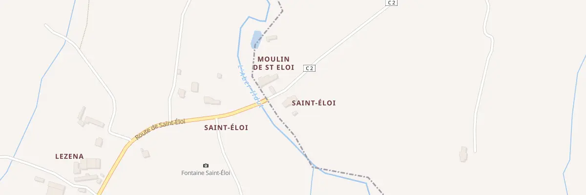 Plan du 78 Moulin de Saint Eloy à Brélès