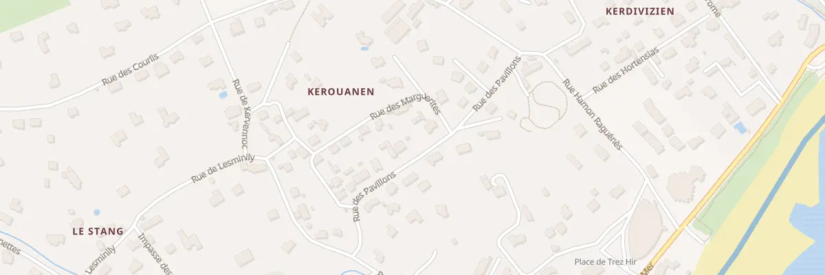 Plan du 12B Rue des Pavillons à Plougonvelin