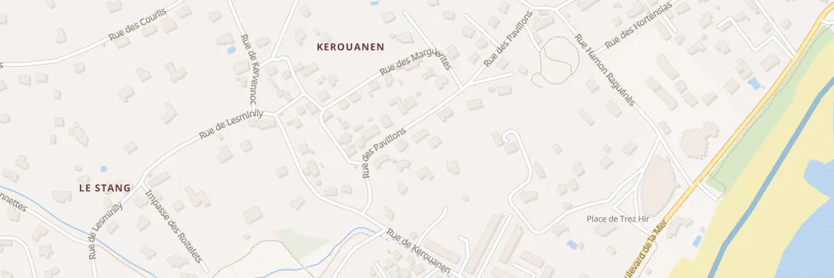 Plan du 11A Rue des Pavillons à Plougonvelin
