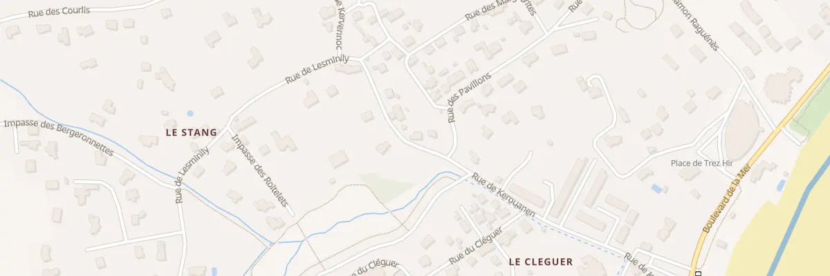 Plan du 17B Rue de Kerouanen à Plougonvelin