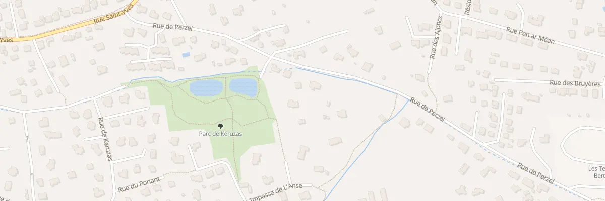 Plan du 21B Rue du Perzel à Plougonvelin