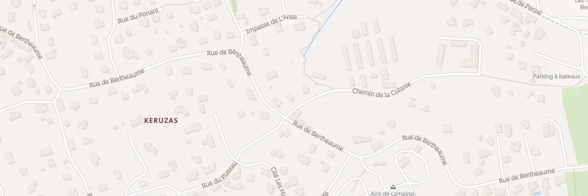 Plan du 66B Rue de Bertheaume à Plougonvelin