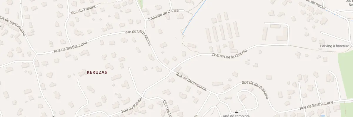Plan du 66B Rue de Bertheaume à Plougonvelin
