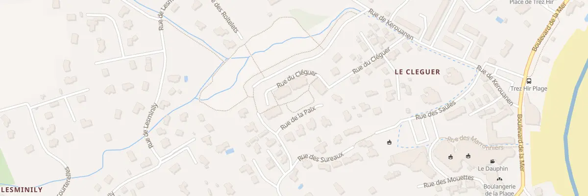 Plan du 17 Rue du Cléguer à Plougonvelin