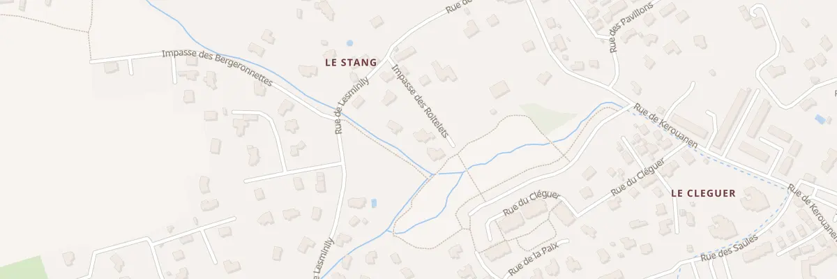 Plan du 7 Imp des Roitelets à Plougonvelin