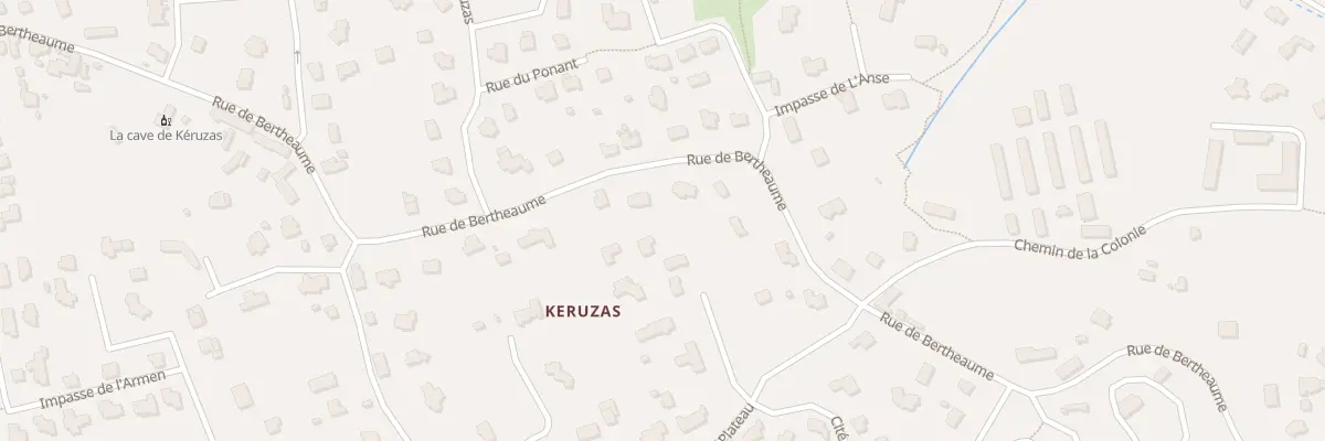 Plan du 63 Rue de Bertheaume à Plougonvelin