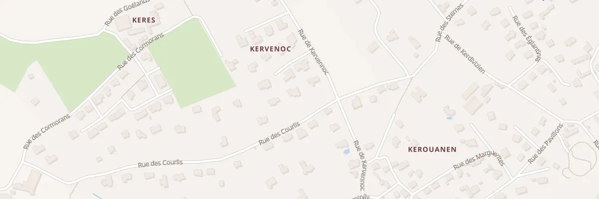 Plan du 38 Rue des Courlis à Plougonvelin