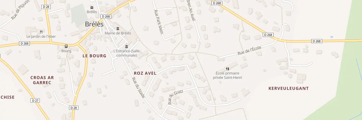 Plan du 17 Cité Roz Avel à Brélès