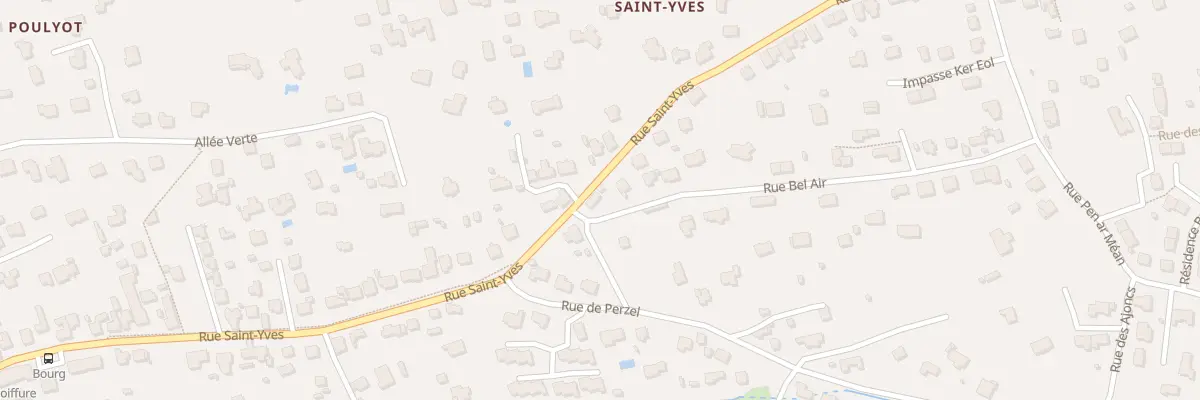 Plan du 51 Rue Saint Yves à Plougonvelin