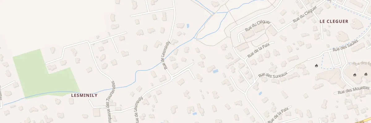 Plan du 59 Rue de Lesminily à Plougonvelin