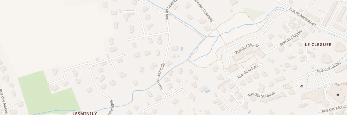 Plan du 67 Rue de Lesminily à Plougonvelin