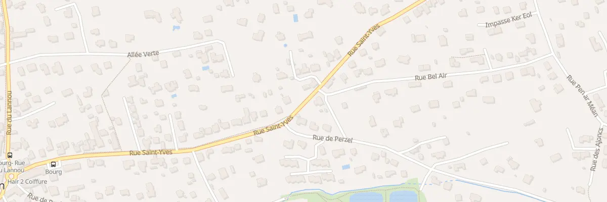 Plan du 68 Rue Saint Yves à Plougonvelin