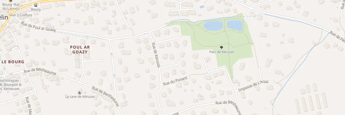 Plan du 4 Imp de la Vallée à Plougonvelin