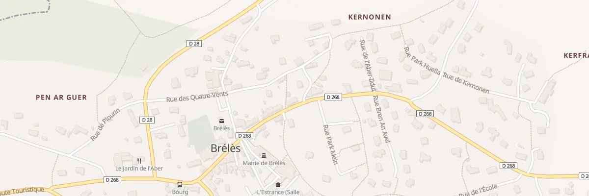 Plan du 17 Rue de l’Aber-Ildut à Brélès
