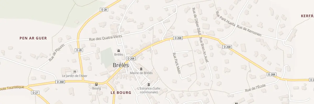 Plan du 36 Rue de l’Aber-Ildut à Brélès