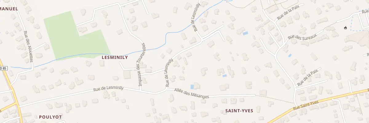 Plan du 49 Rue de Lesminily à Plougonvelin