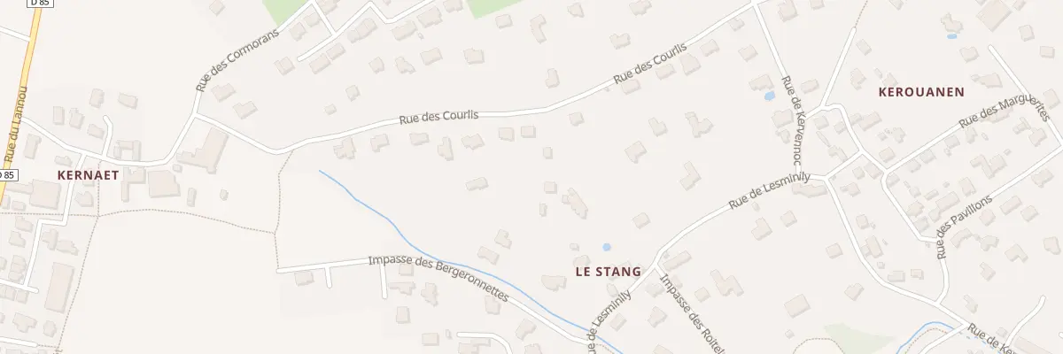 Plan du 29 Rue des Courlis à Plougonvelin