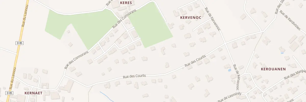 Plan du 28 Rue des Courlis à Plougonvelin