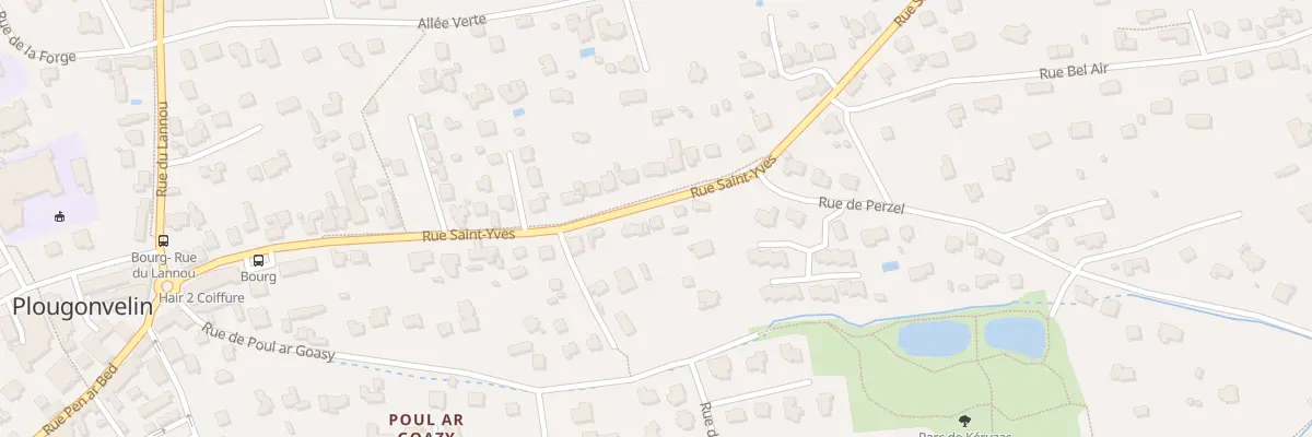 Plan du 37 Rue Saint Yves à Plougonvelin