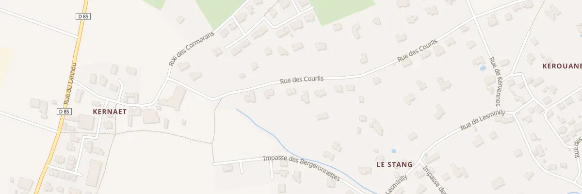Plan du 19 Rue des Courlis à Plougonvelin