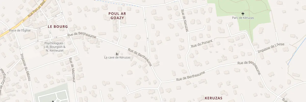Plan du 26 Rue de Bertheaume à Plougonvelin
