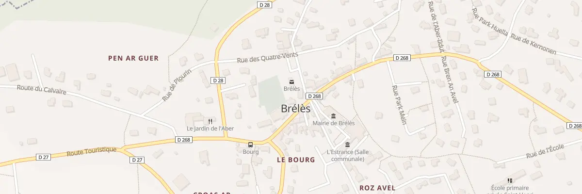 Plan du 3 Rue de l’Aber-Ildut à Brélès