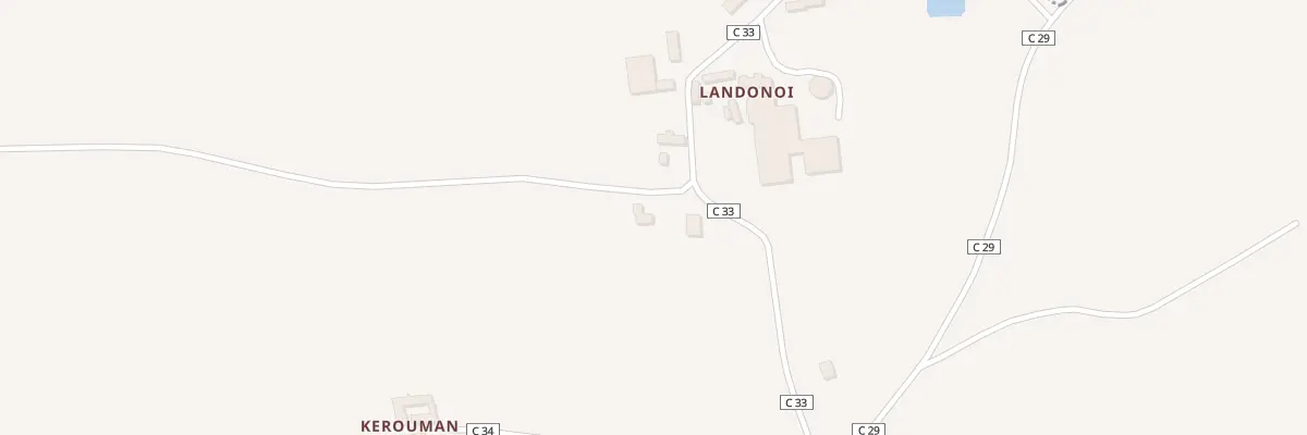 Plan du 235 Landonoi à Ploumoguer