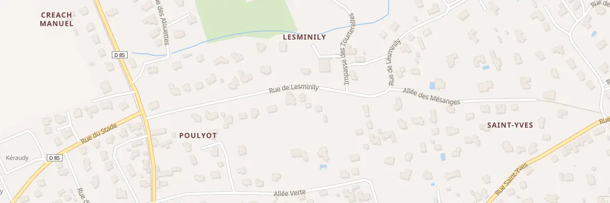 Plan du 15 Rue de Lesminily à Plougonvelin