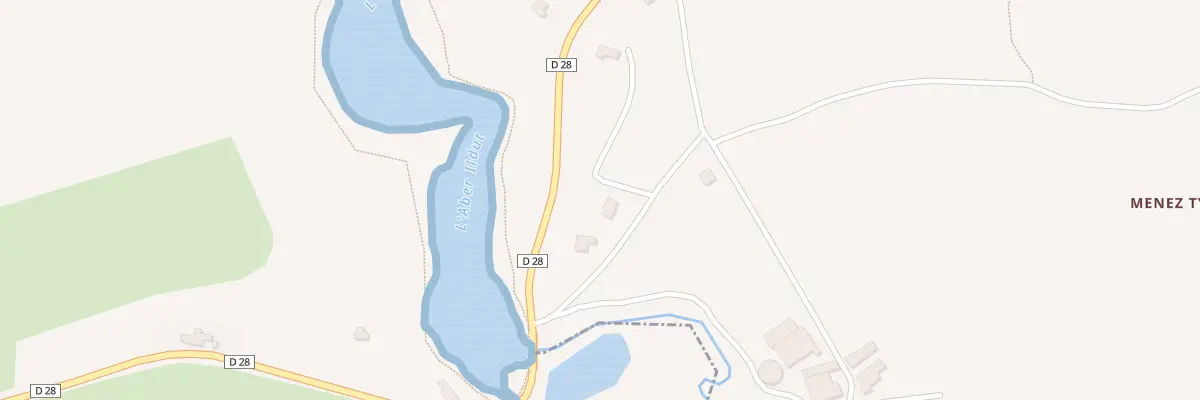 Plan du 5036 Pont Rhun à Brélès
