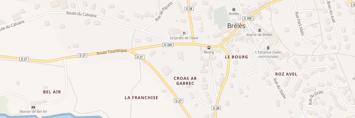 Plan du 4 Rue de l’Aber-Ildut à Brélès