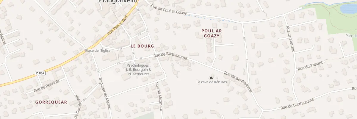 Plan du 27 Rue de Bertheaume à Plougonvelin