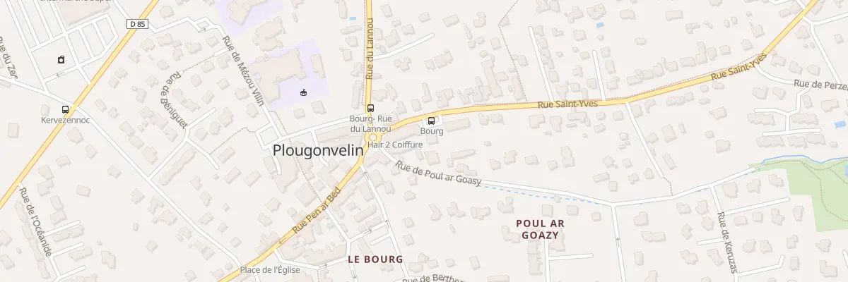 Plan du 3 Rue Saint Yves à Plougonvelin